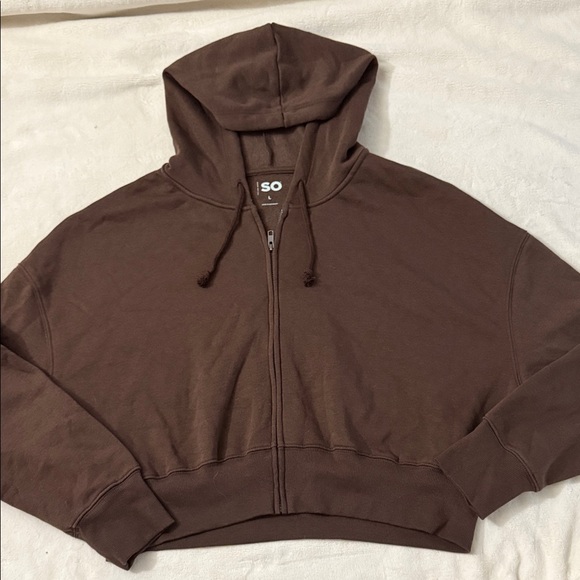 SO Tops - SO Chocolate Brown Hoodie